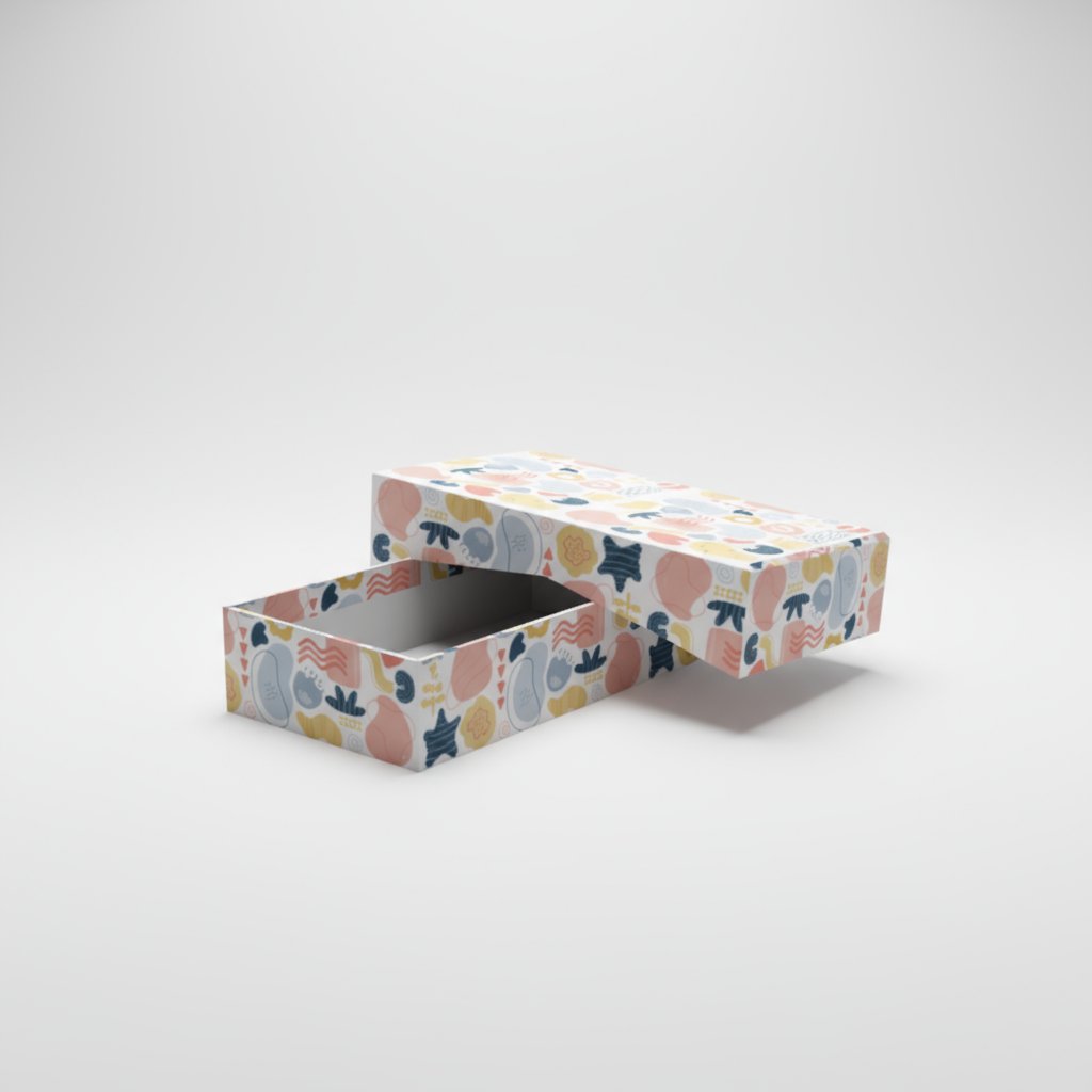 Sloped lid box (rigid)